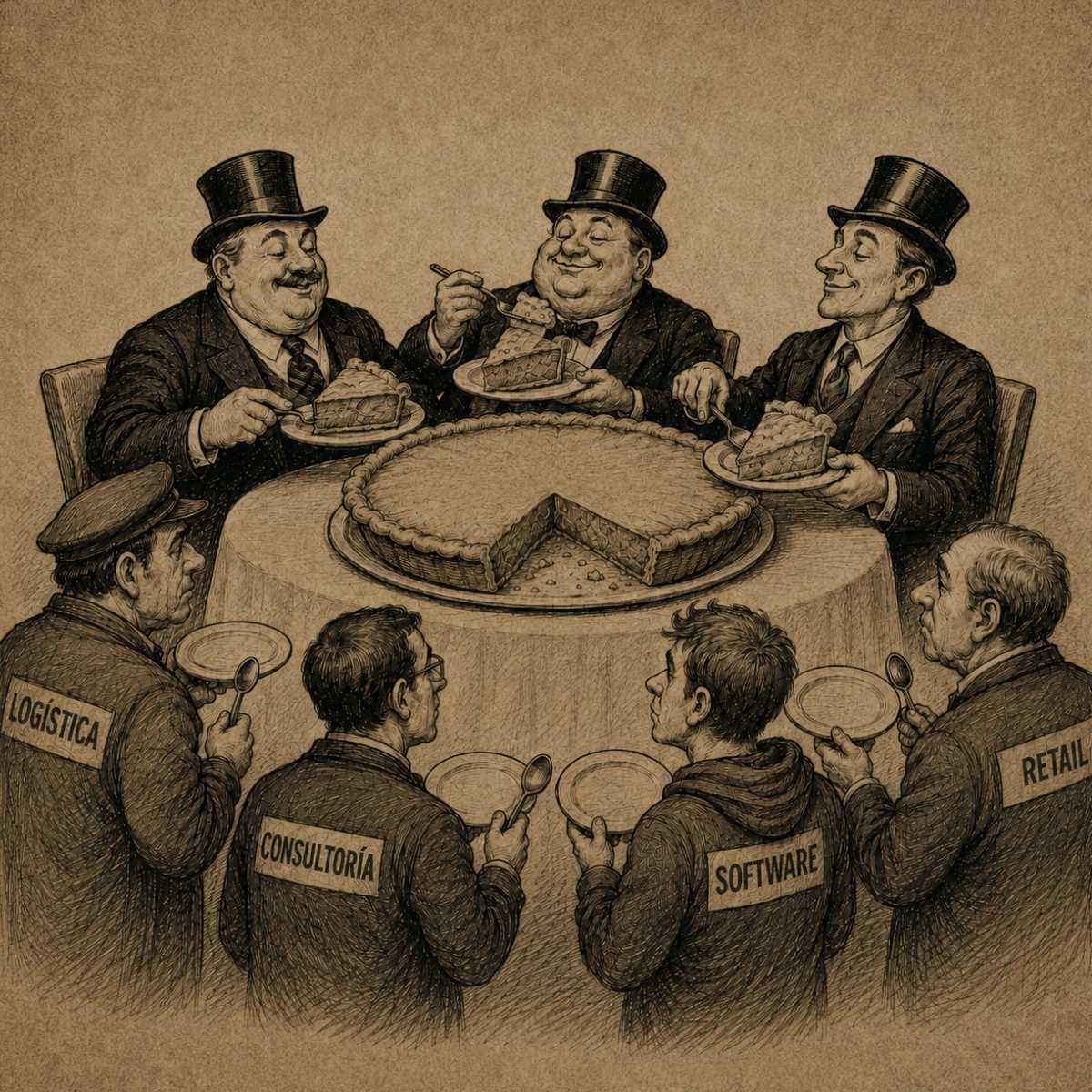 El reparto ha terminado